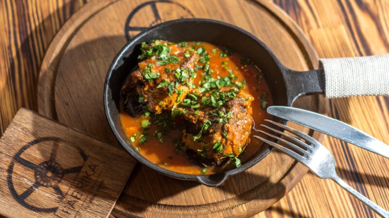 Luxury Venison Bourguignon (or simply French deer stew)