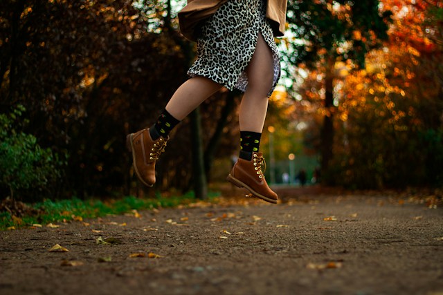 slow autumn walk during September