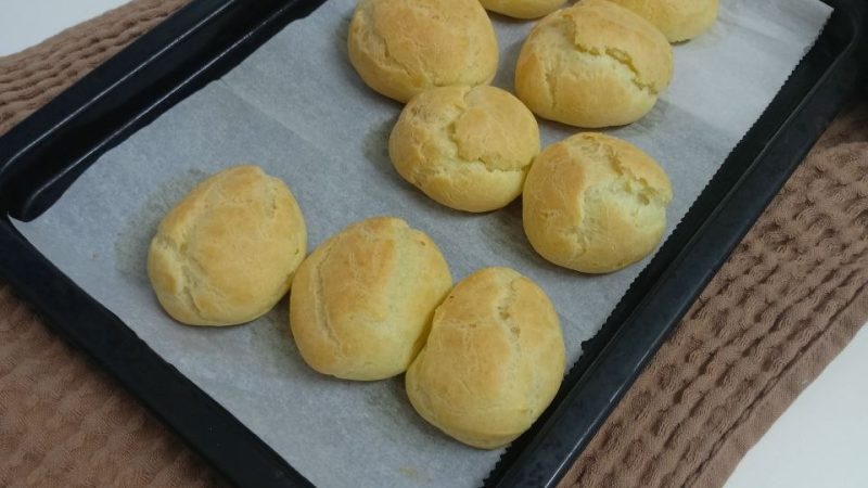Easy Choux Pastry Recipe with Custard Cream: My First Attempt