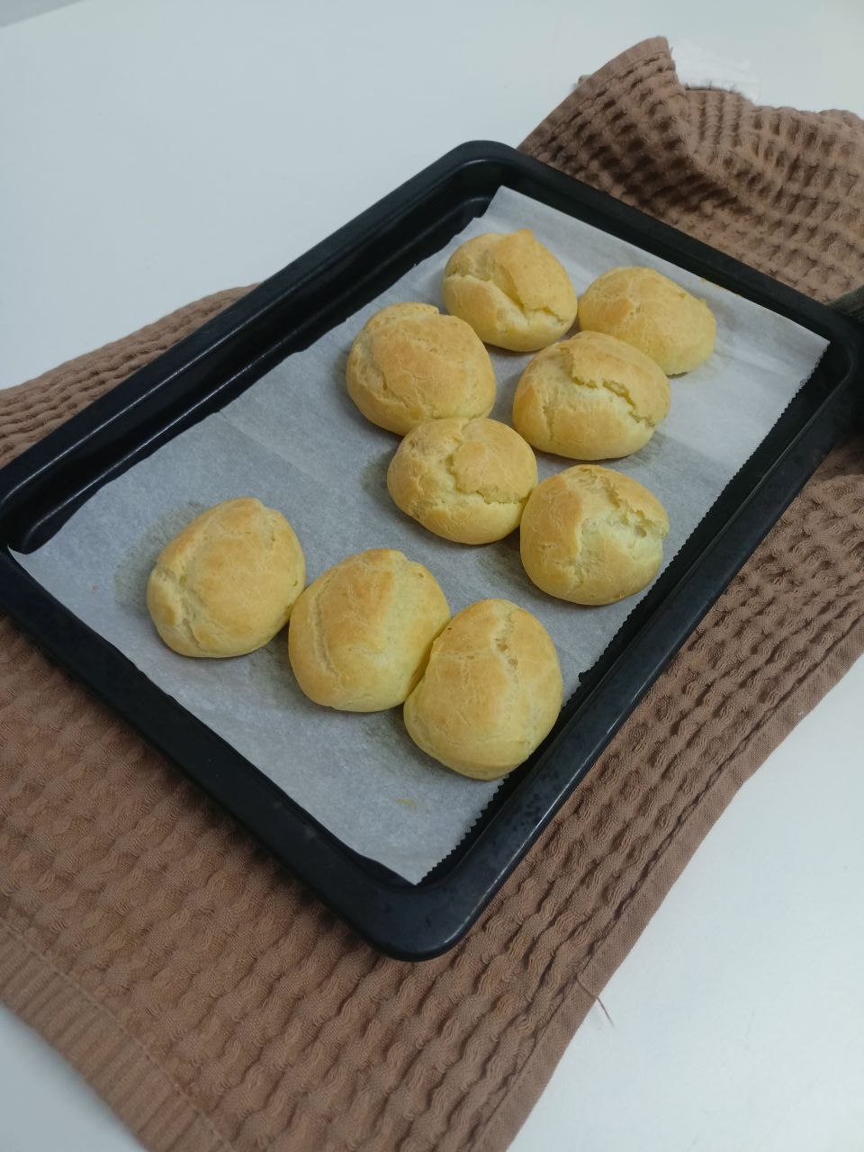 Easy Choux Pastry Recipe with Custard Cream: My First Attempt